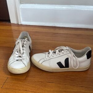 Veja White and Black Women's Sneakers